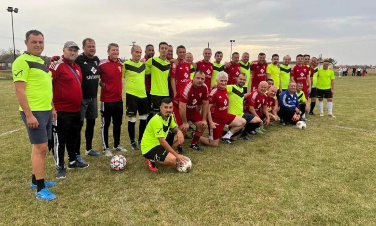 Old Boys UTA își continuă periplul prin județ, veteranii au dat recital la Gurba