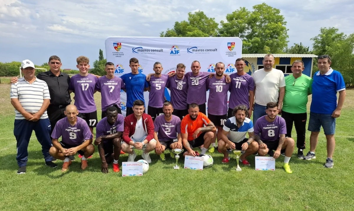 Olimpia Bocsig și-a completat anul de grație cu trofeul Cupei Satelor la fotbal