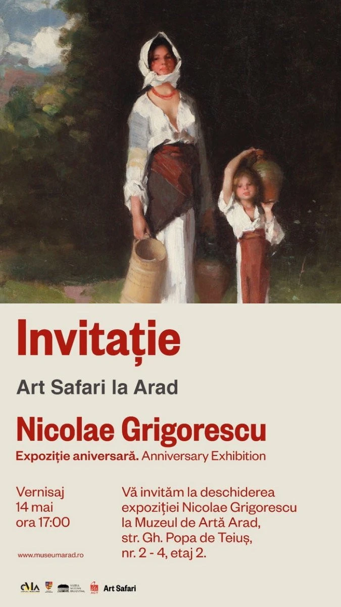 Opere rare ale lui Grigorescu, expuse timp de o lună la muzeul arădean