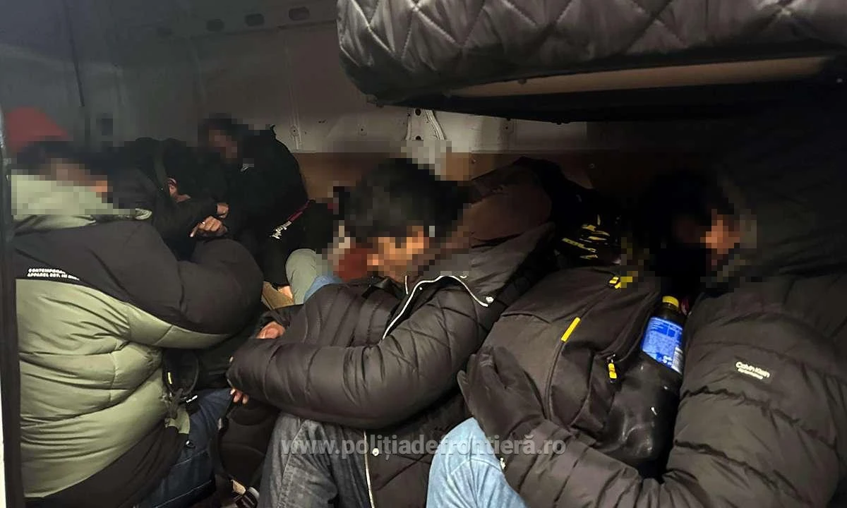 P.T.F. Nădlac: 20 de refugiați au încercat să treacă ilegal frontiera în Ungaria, ascunși printre piese auto