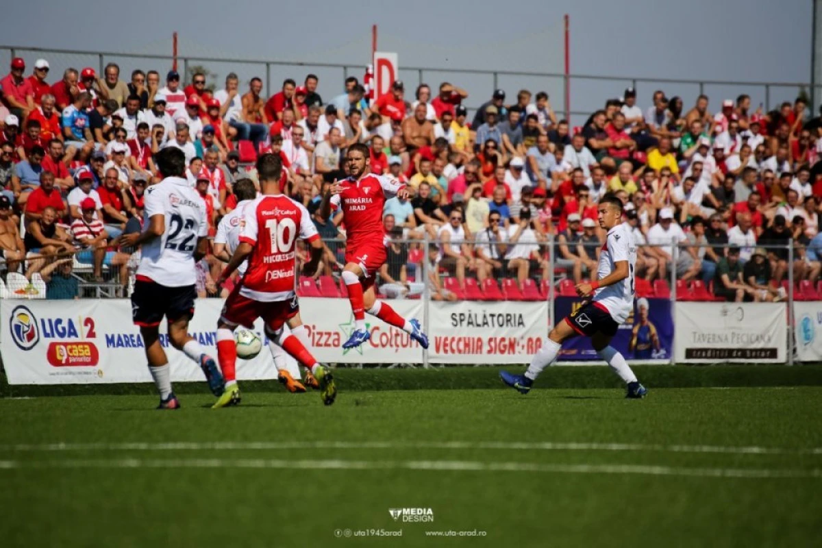 Până la Dinamo, UTA are derby de campionat cu Mioveniul