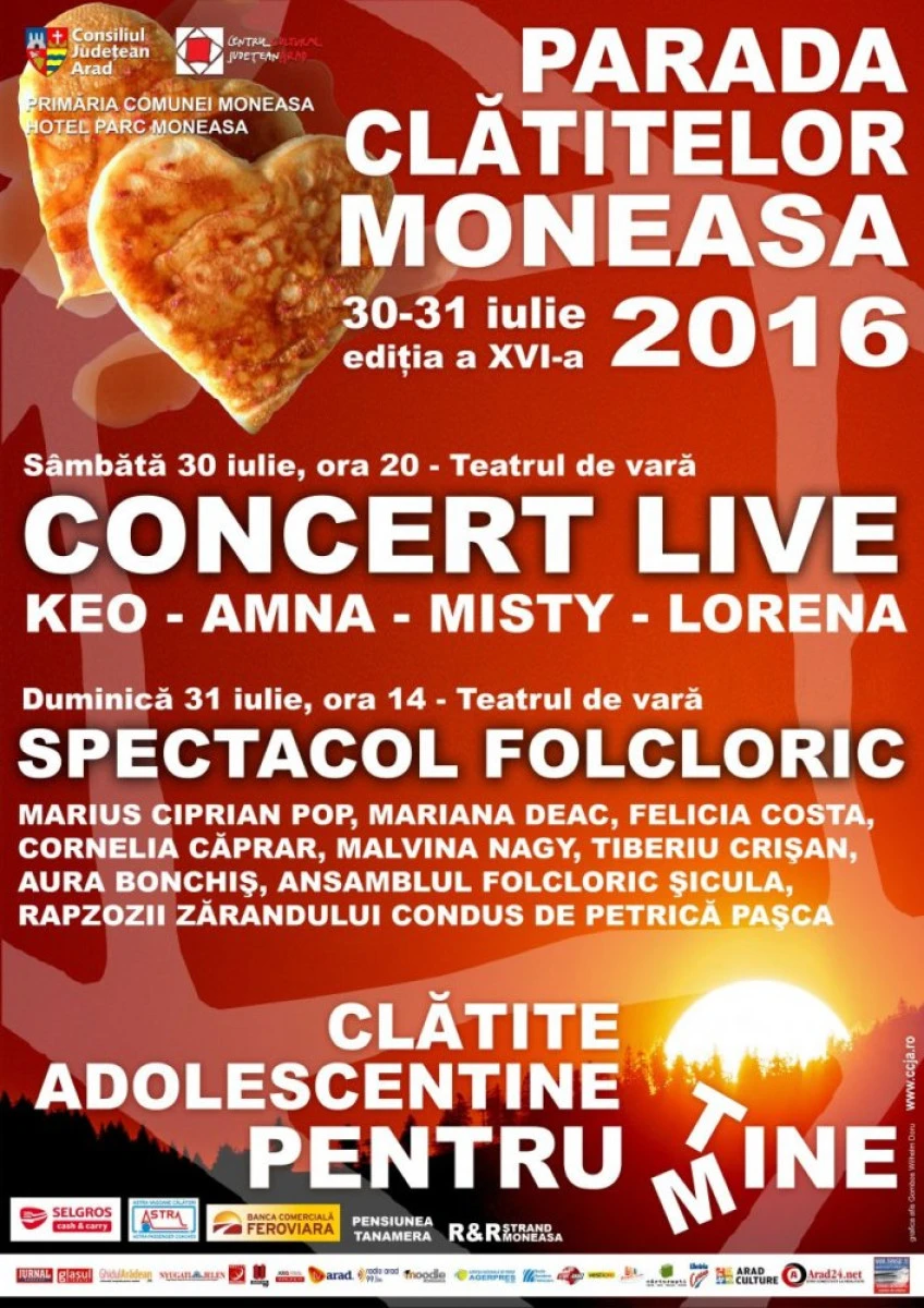 PARADA CLĂTITELOR DE LA MONEASA, LA A XVI-A EDIȚIE