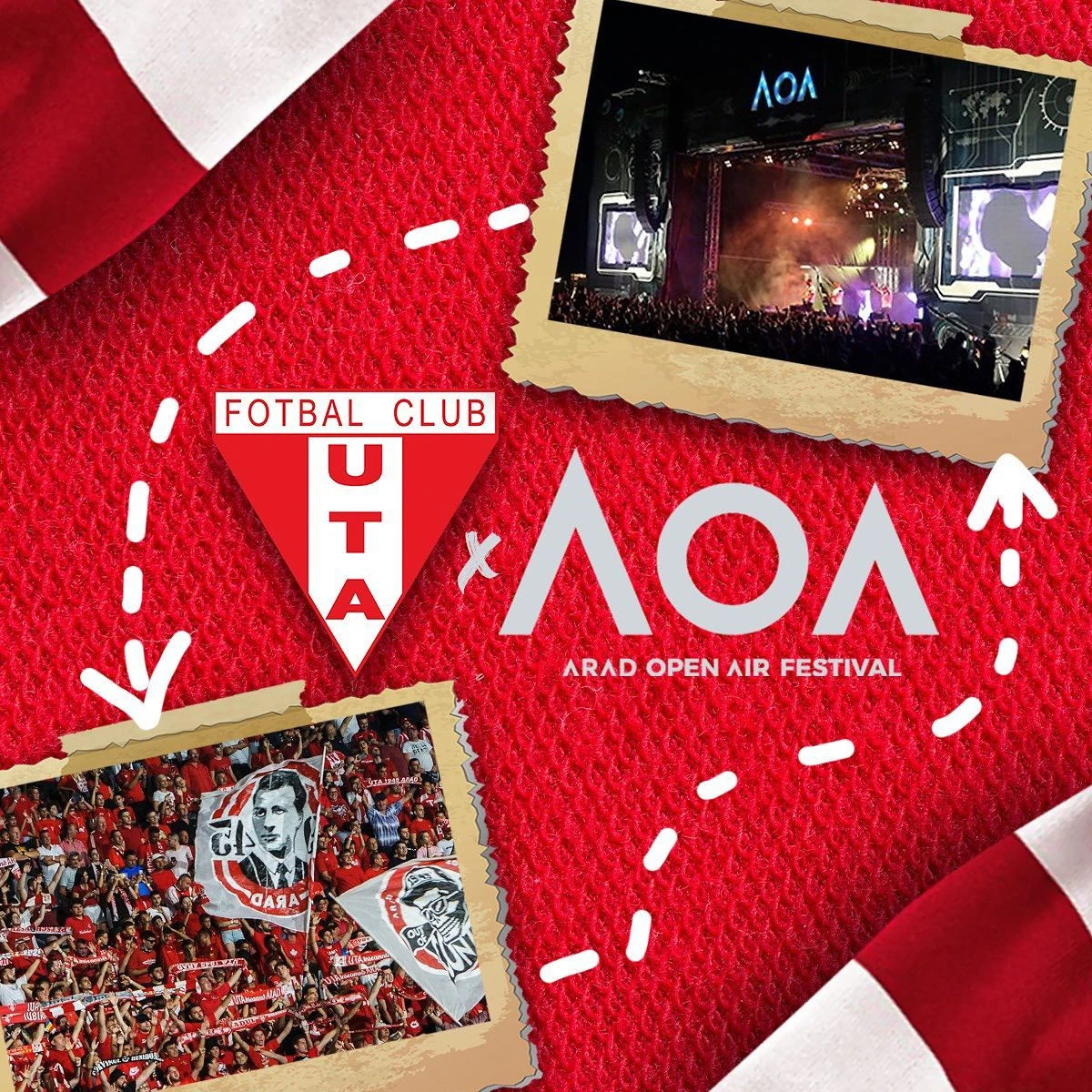 Parteneriat între UTA şi Arad Open Air! Brăţări valabile atât la meci cât şi la festival