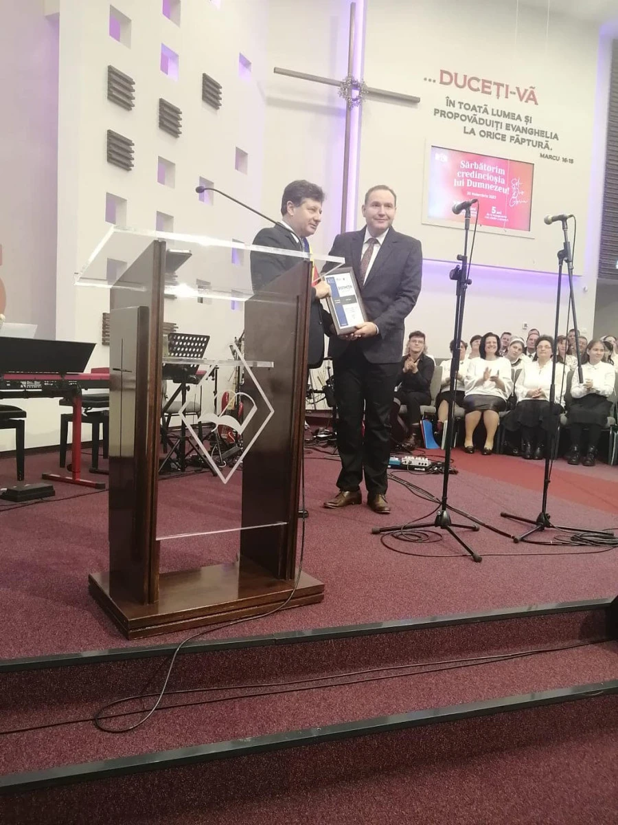 Pastorului Sorin Ignat a primit Distincția Bene Merenti