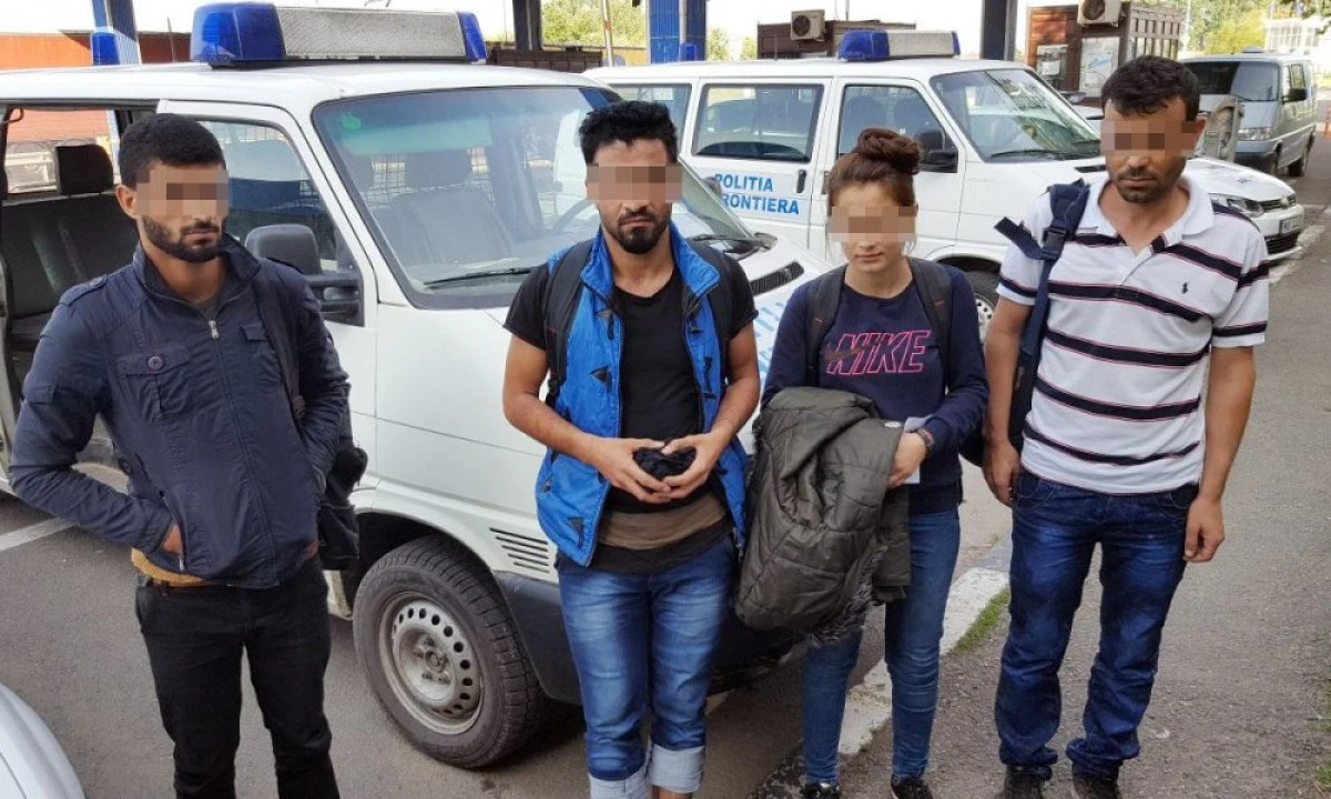 Patru irakieni au încercat să treacă ilegal frontiera în Ungaria