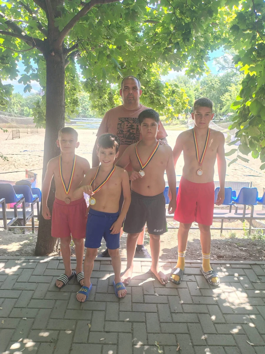Patru medalii pentru micii luptători de la CSS Gloria Arad, la Cupa CSM Timișoara