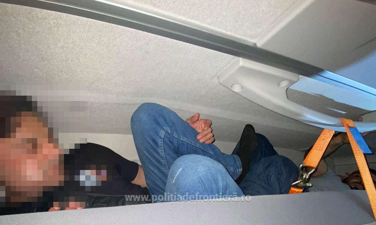 Patru refugiați au fost prinși la Nădlac, ascunși în mijloace de transport