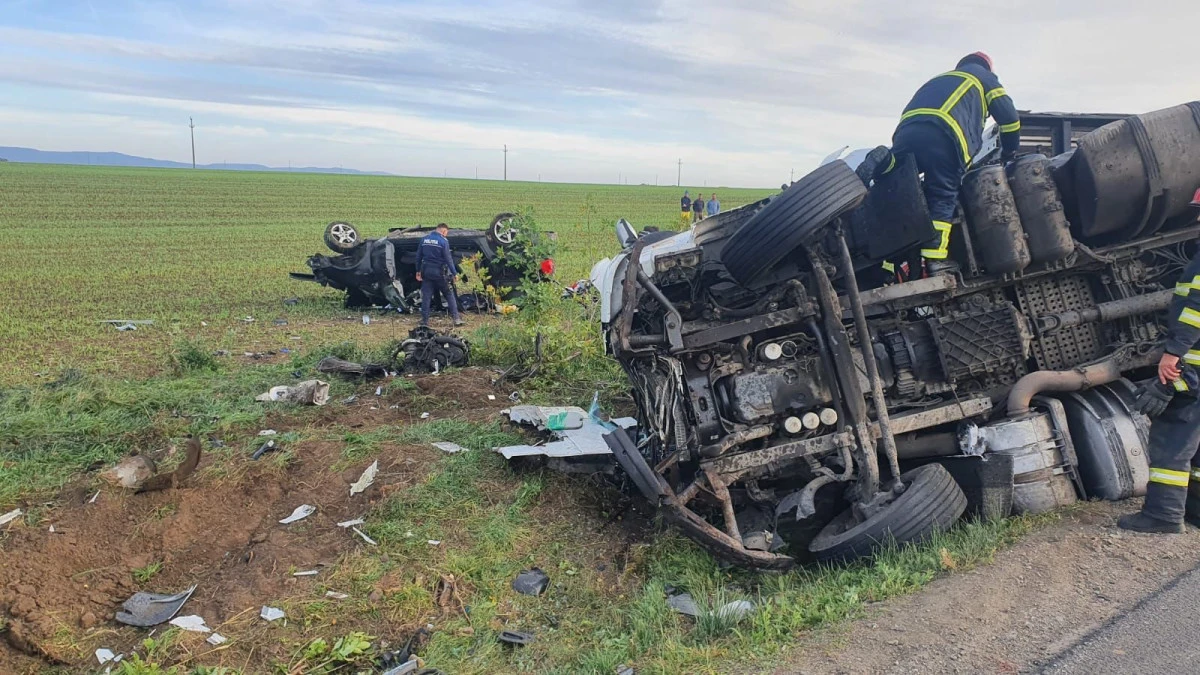 Patru victime pe DN79, în zona Cartierului Verde