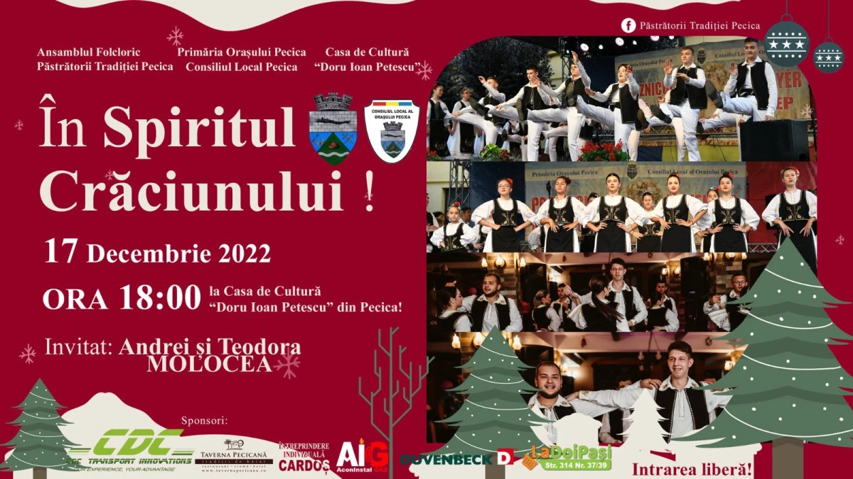 Pecica: două spectacole culturale săptămâna viitoare!