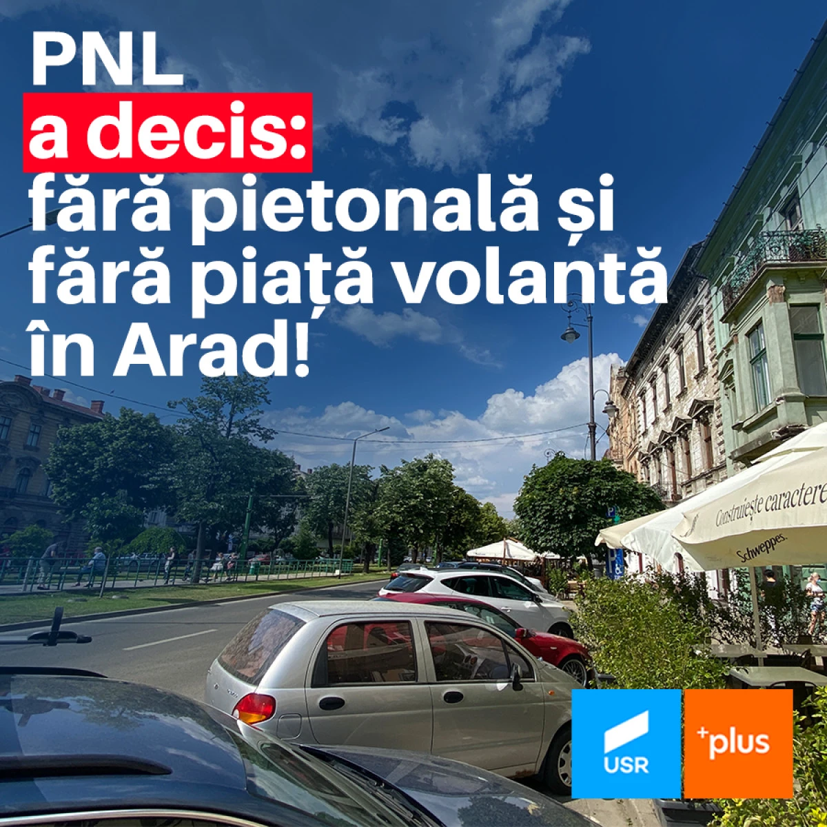 Pentru PNL, proiectele Aradului nu contează!