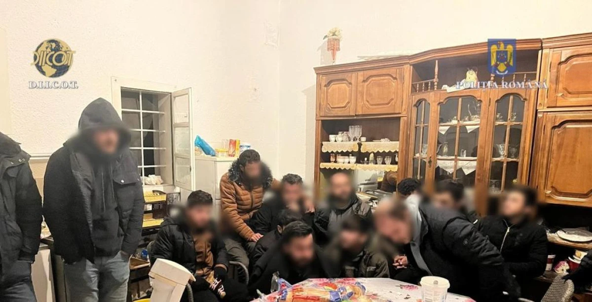 Percheziții DIICOT în Arad, într-un dosar privind traficul de migranți