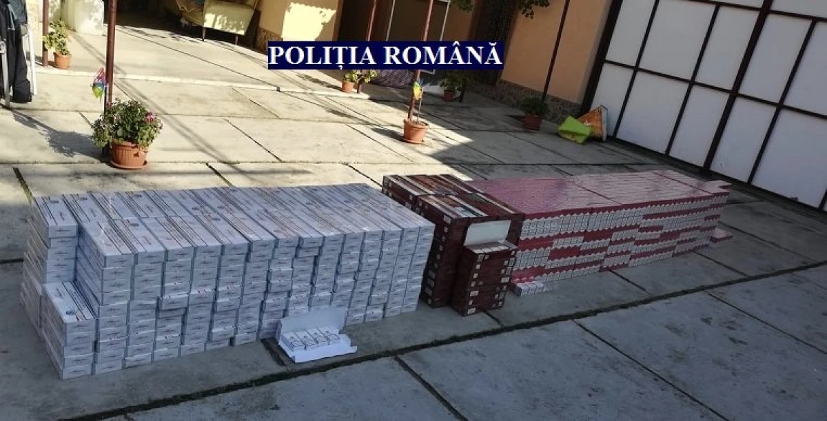 Percheziții domiciliare la Șiad! Polițiștii au găsit peste 160.000 de țigarete și 680 de litri de alcool
