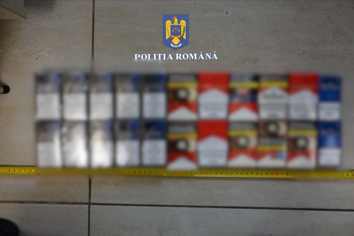Percheziții în Arad: Peste 4.000 de țigarete de contrabandă găsite la o femeie de 38 de ani