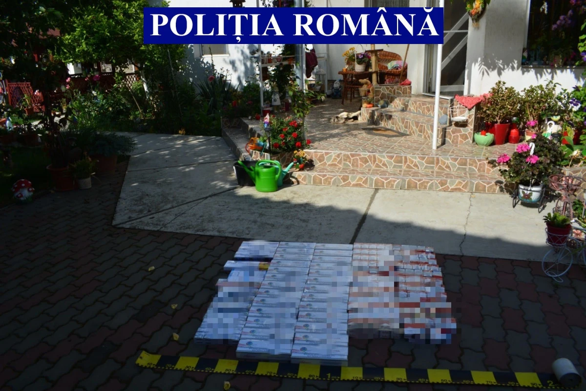 Percheziții în imobilele unui bărbat din Ineu, care comercializa țigări netimbrate