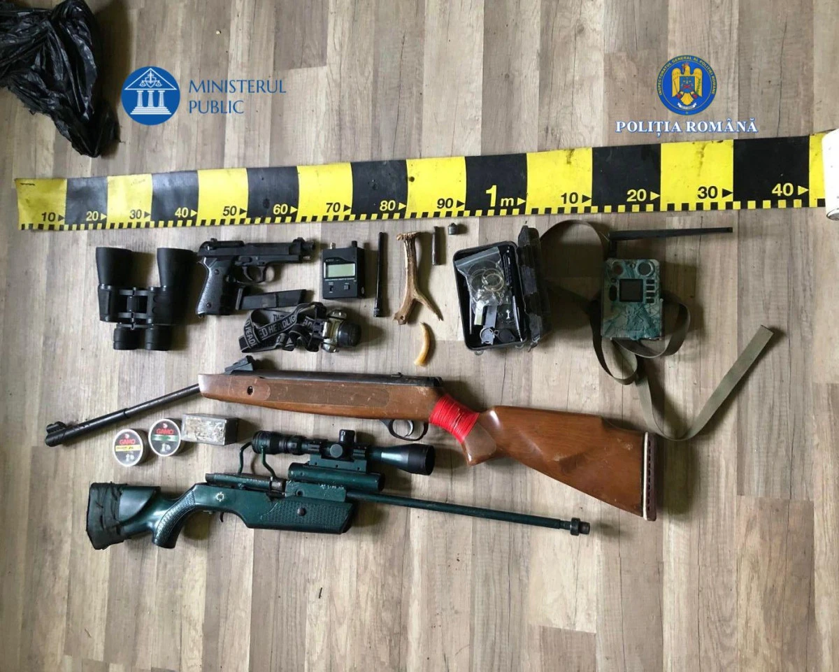 Percheziții în județul Arad, într-un dosar privind nerespectarea regimului armelor și munițiilor