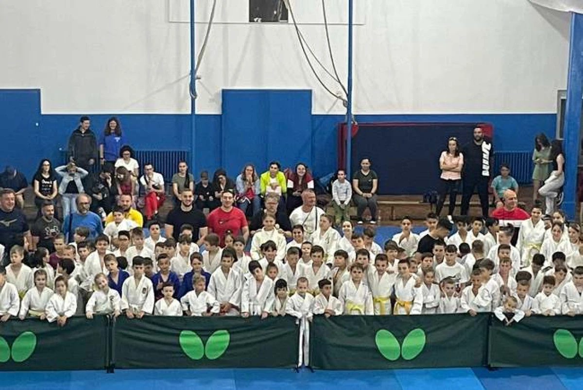 Peste 100 de mici judoka de la cluburi din județ au concurat la Cupa 1 iunie