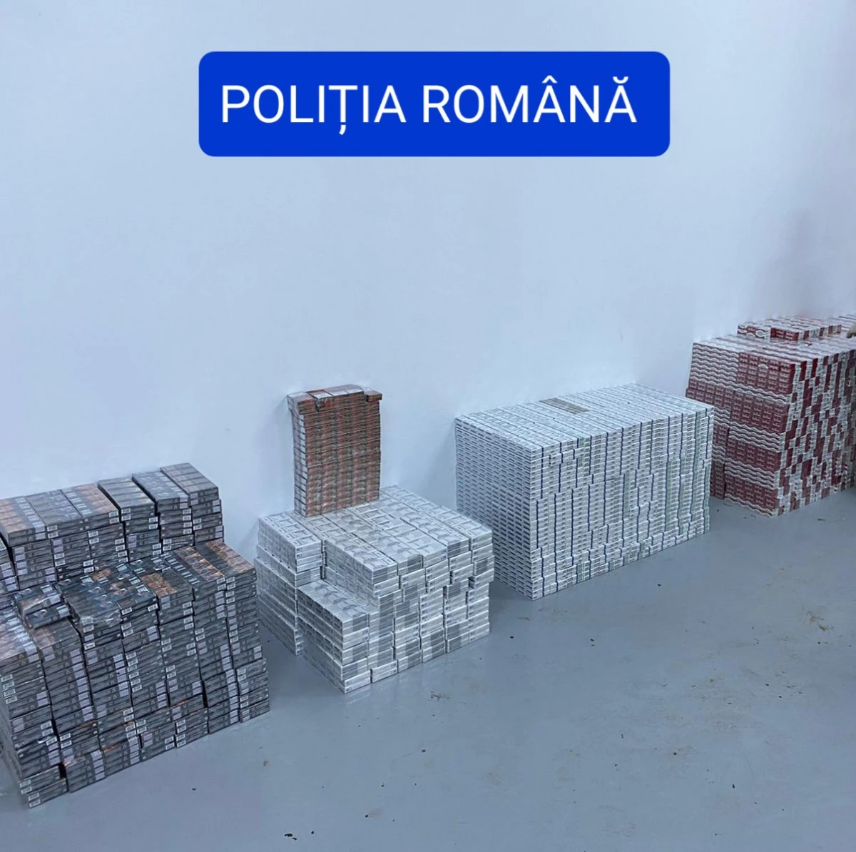 Peste 150 de percheziții ale DIICOT, într-un dosar de contrabandă cu țigări și spălare de bani