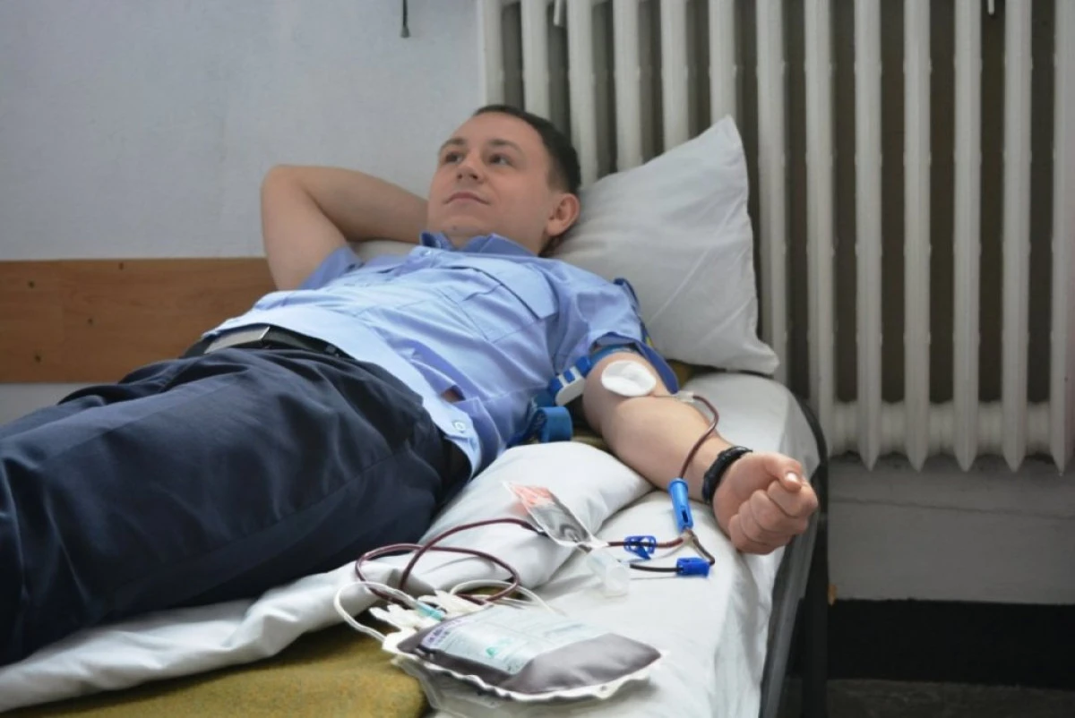 Peste 22.000 ml. de sânge ”bleu-jandarm” au părăsit legal sediul Jandarmeriei Arad