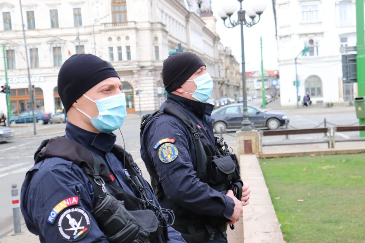 Peste 400 de misiuni executate într-o săptămână de jandarmii arădeni