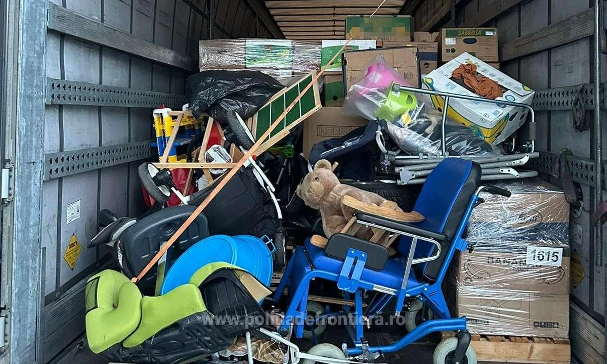 Peste 46 tone deşeuri, oprite la intrarea în țară
