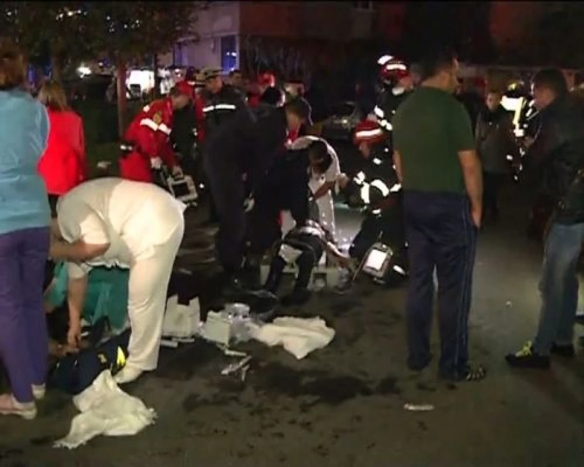 PESTE 500 DE EFECTIVE MAI AU INTERVENIT IN URMA EXPLOZIEI DE VINERI SEARA