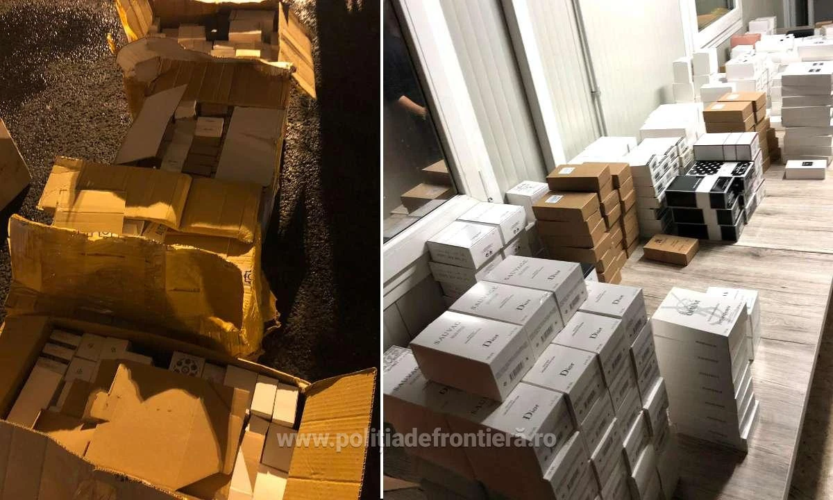 Peste 600 de bunuri contrafăcute, confiscate în vama Nădlac
