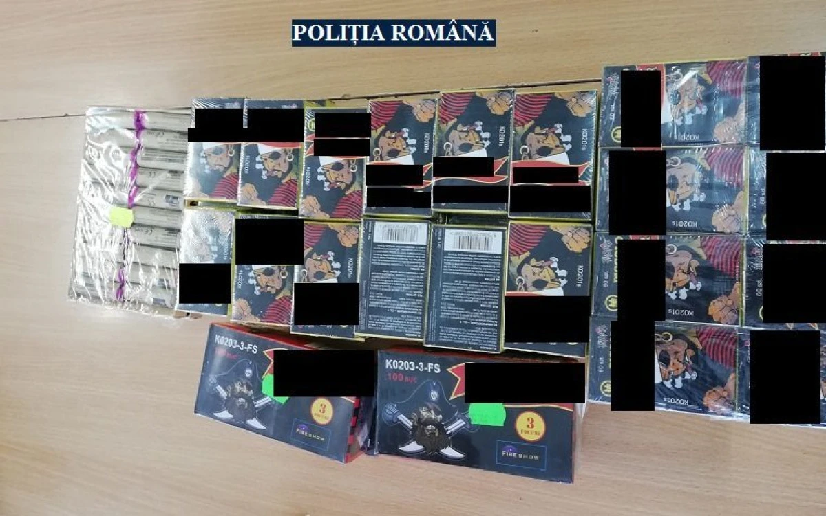 Petarde depistate de polițiști în piețele arădene