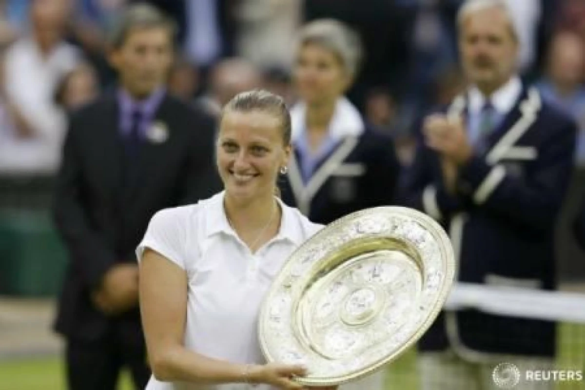 PETRA KVITOVA A CASTIGAT AL DOILEA SAU TITLU LA WIMBLEDON
