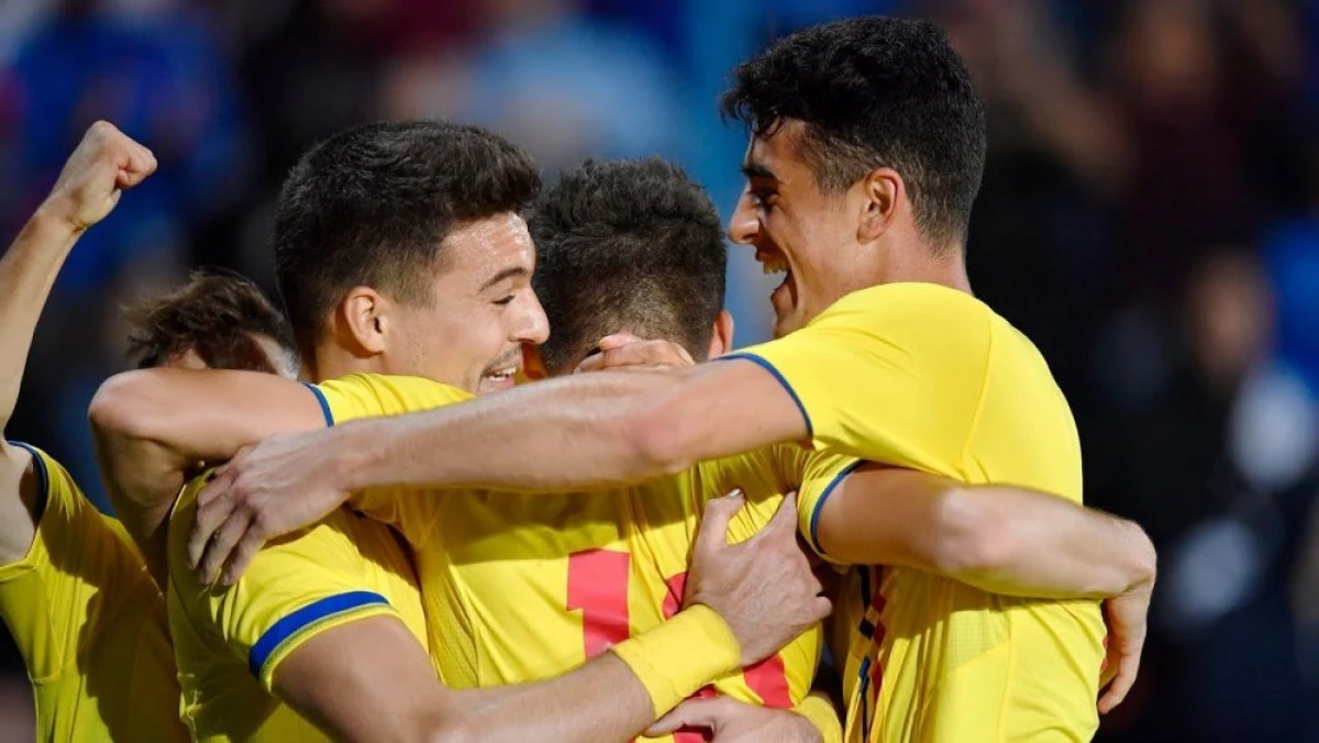 Petre a fost decisiv la naţionala U21, Man şi Oaidă - titulari