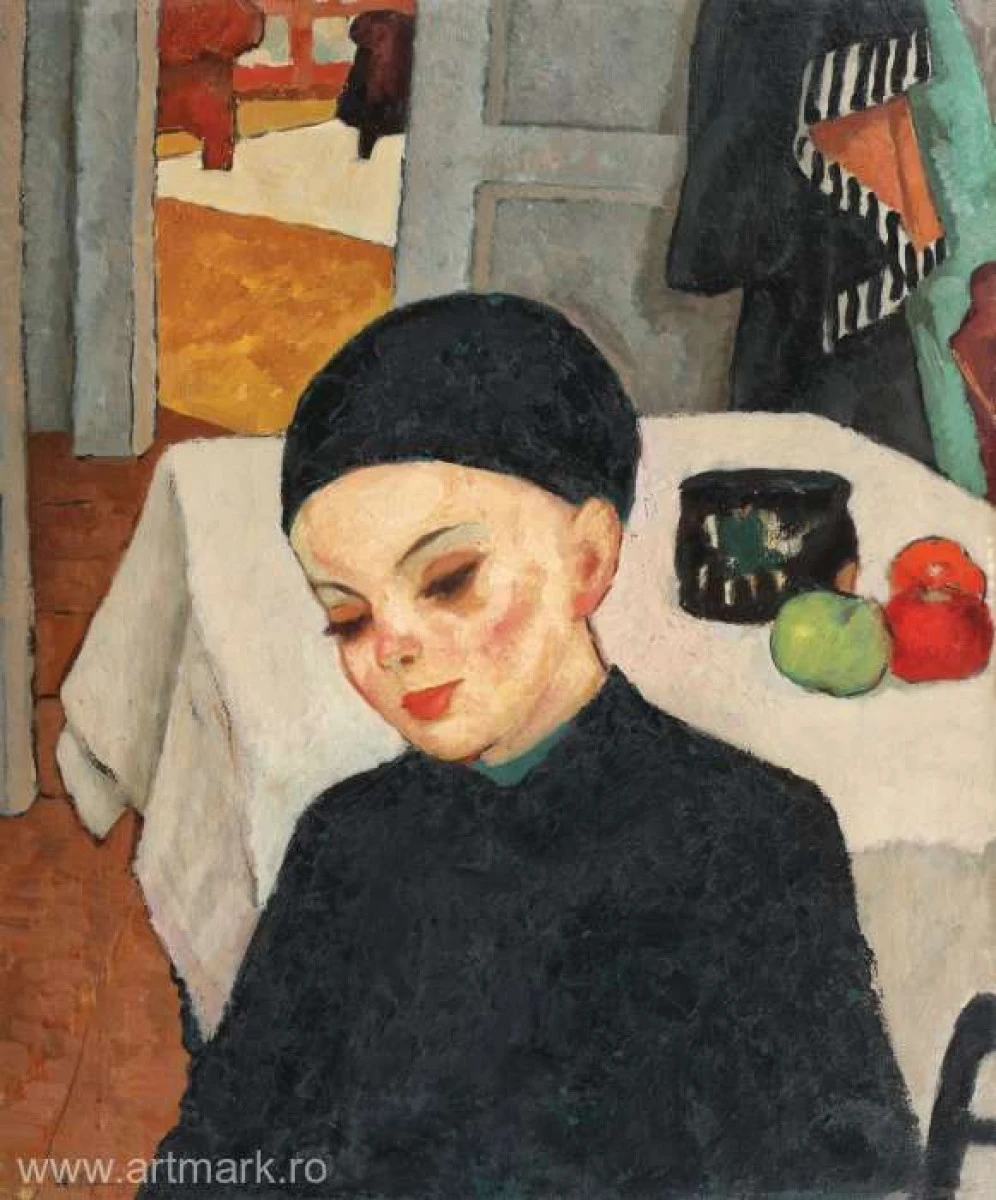 Pictura "Lecţia" de Nicolae Tonitza, adjudecată la suma de 190.000 de euro