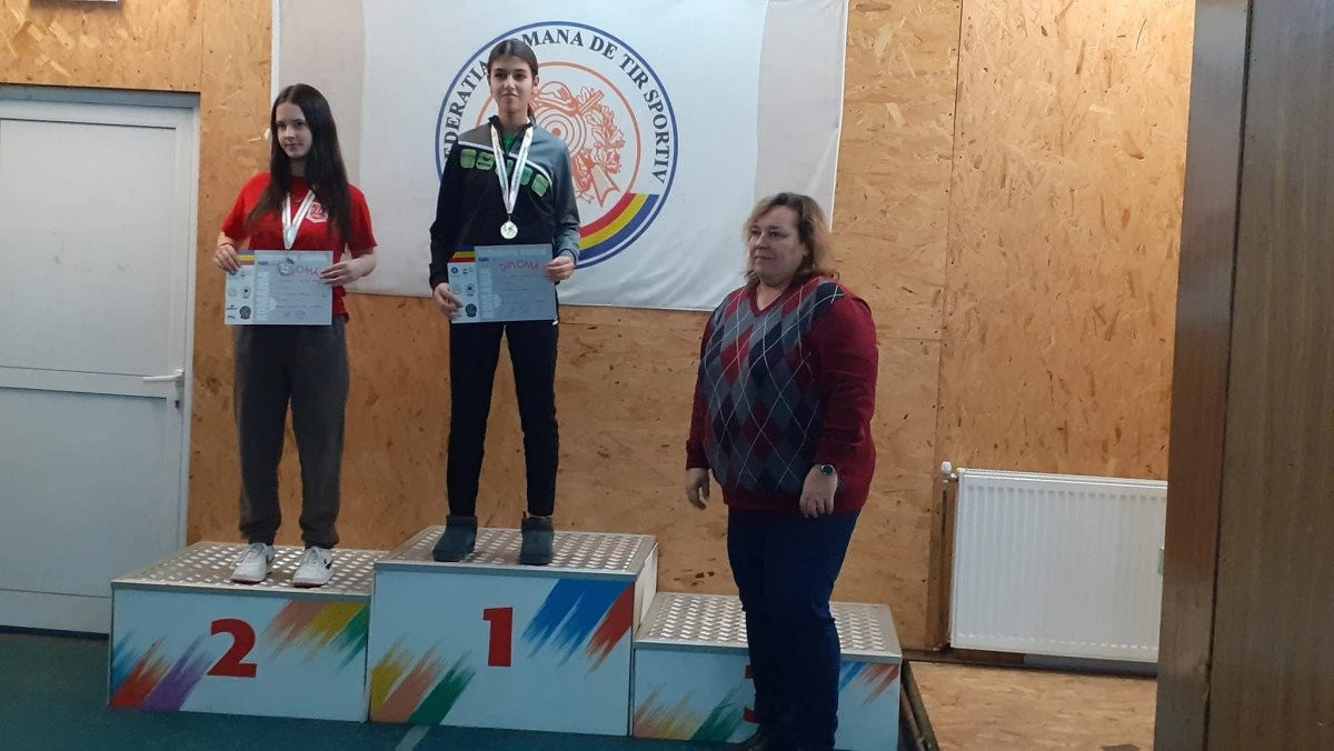 Pistolarii arădeni au încheiat anul pe podium, la etapa de la București