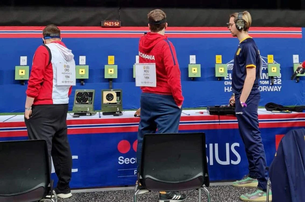 Pistolarul arădean Luca Joldea, la două puncte de finala europeană a juniorilor