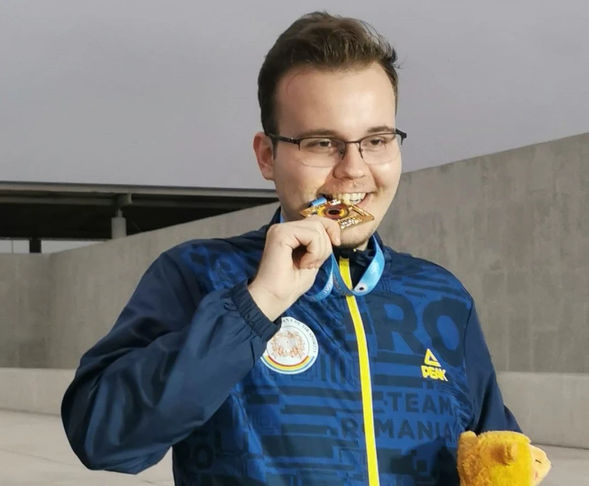 Pistolarul Luca Joldea este campion și recordmen mondial de juniori, cifre excelente pentru sportivul format la CSM Arad!