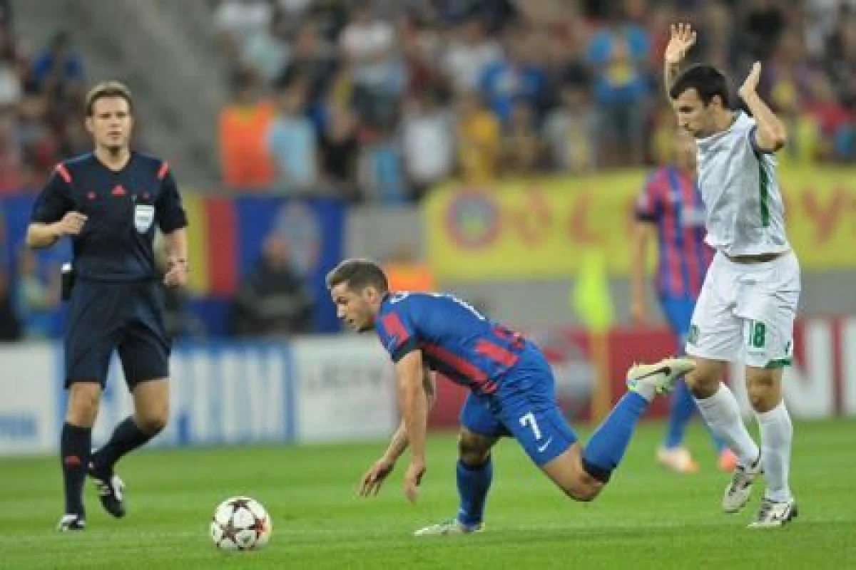 PLAY-OFF LIGA CAMPIONILOR: STEAUA - LUDOGORET RAZGRAD 1-0