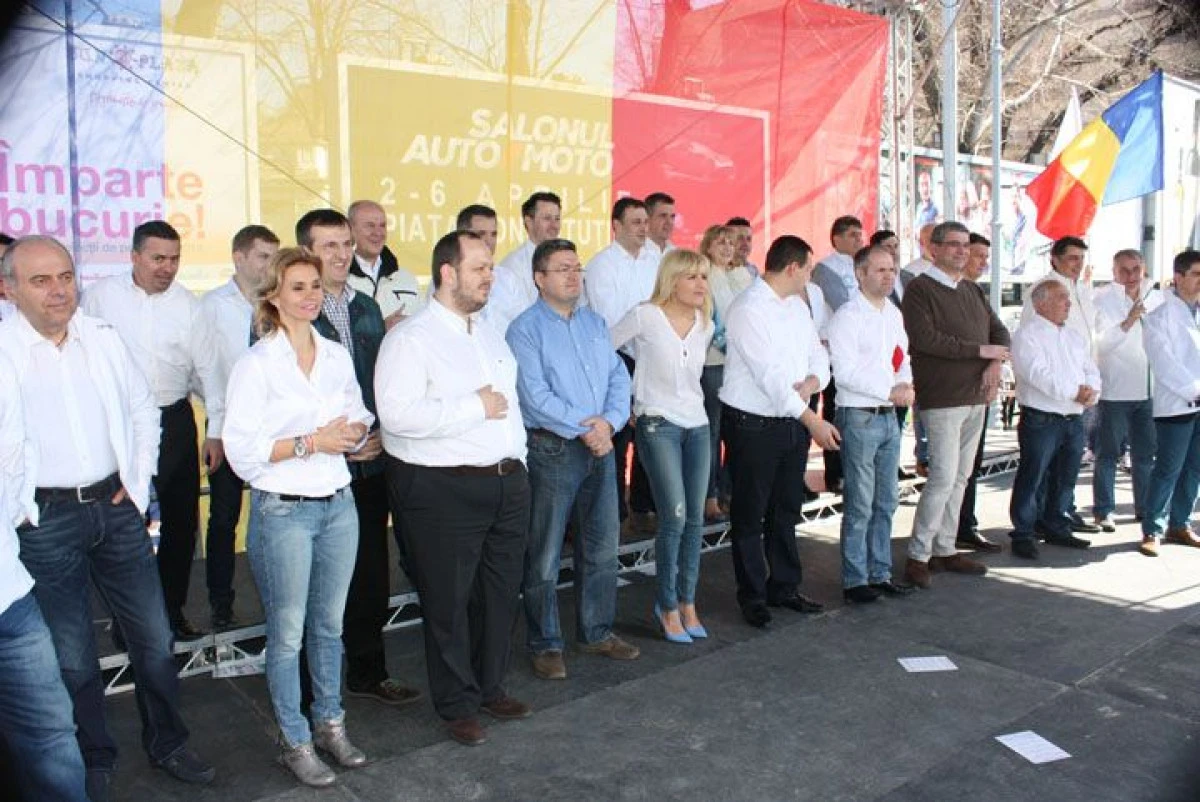 PMP ARAD A PARTICIPAT LA MITINGUL DE LA BUCURESTI