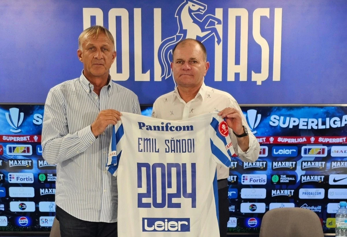 Politehnica Iași vine la Arad cu un nou antrenor pe bancă, Emil Săndoi