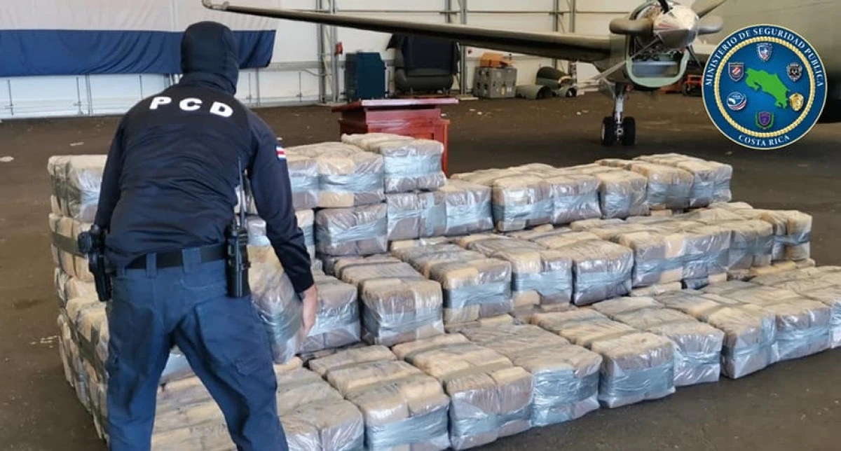 Poliția din Costa Rica a confiscat 2,5 tone de cocaină care avea ca destinație Europa