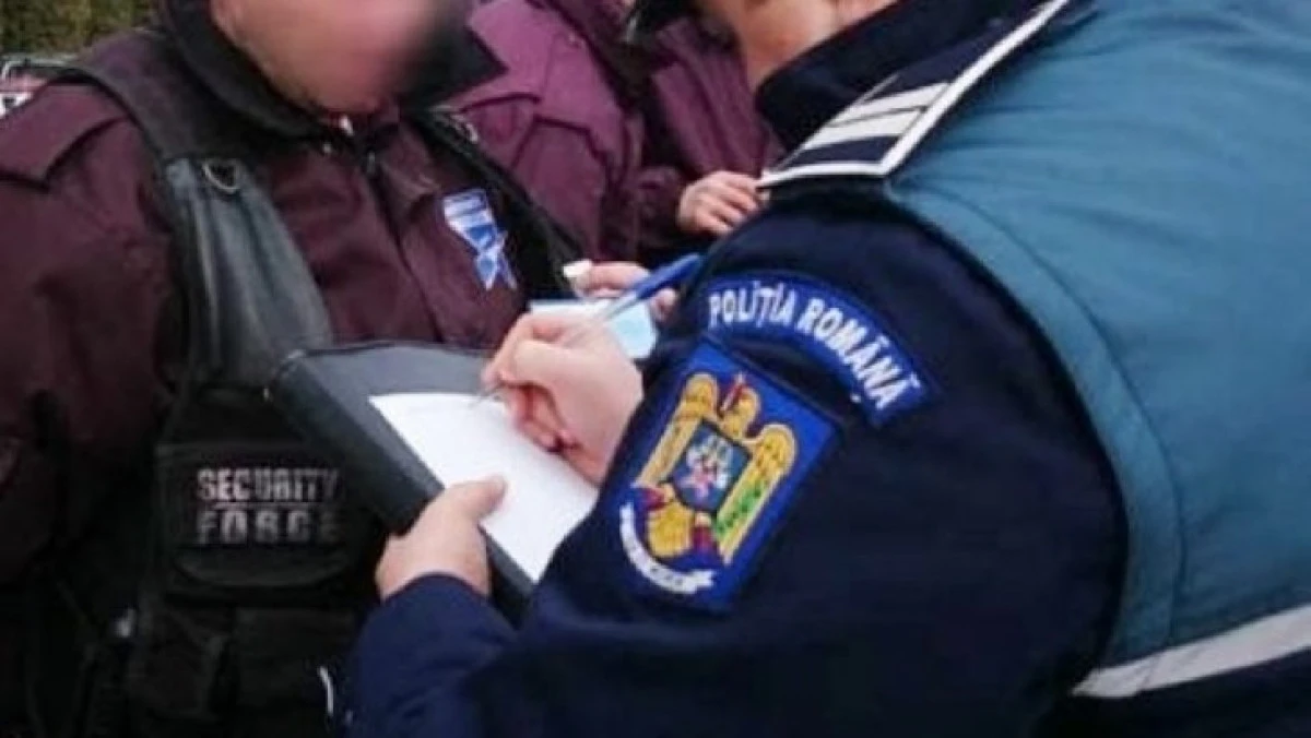 Polițiștii arădeni au verificat mai multe obiective prevăzute cu pază umană din municipiu