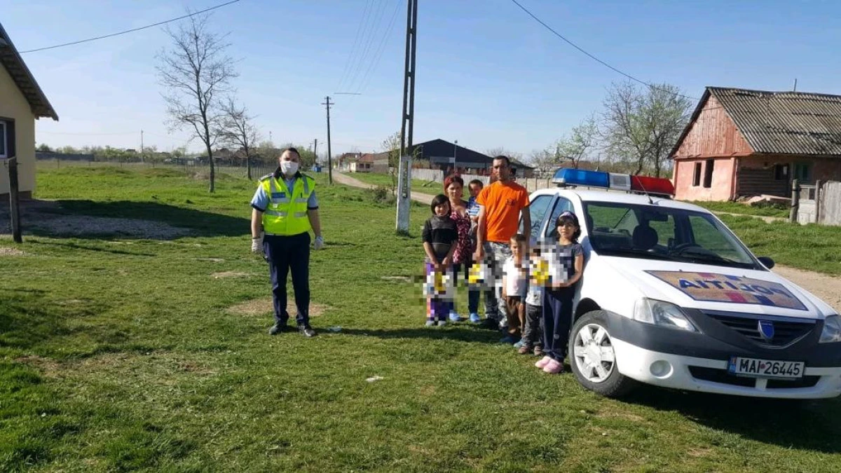 Polițiștii arădeni, în continuare alături de comunitate