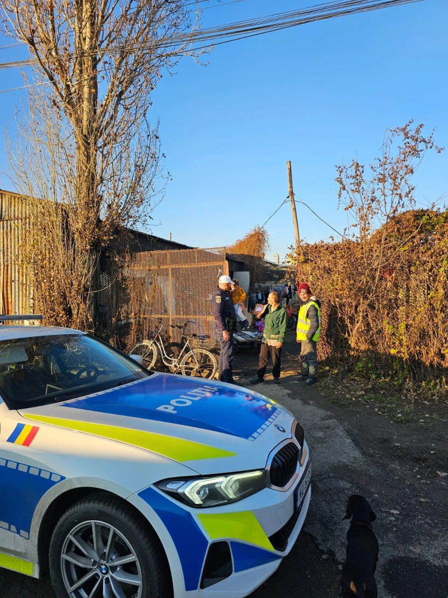 Polițiștii Biroului Rutier, cu rol de “Moș Crăciun”