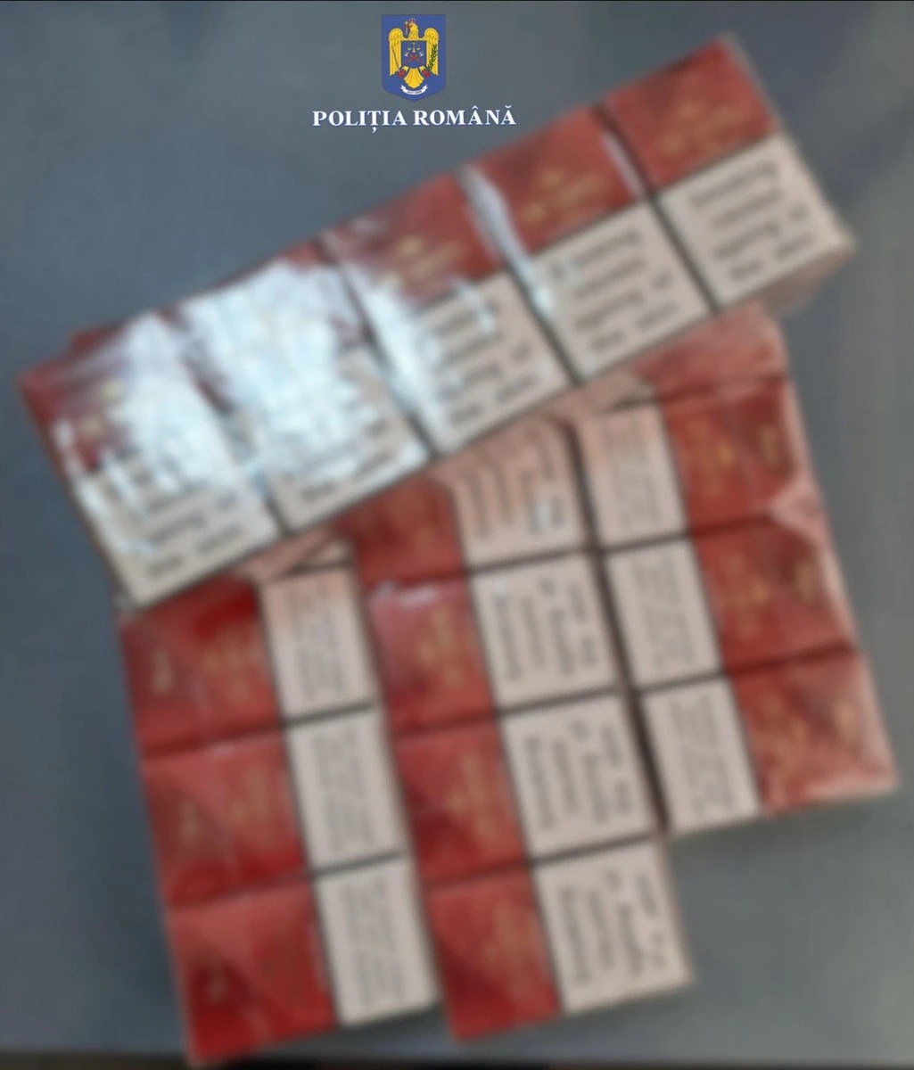 Polițiștii din Vlaicu au "agățat" în trafic un contrabandist de țigări