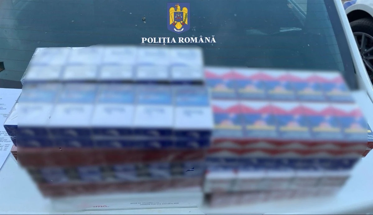 Polițiștii din Vlaicu au confiscat 180 de pachete de țigări