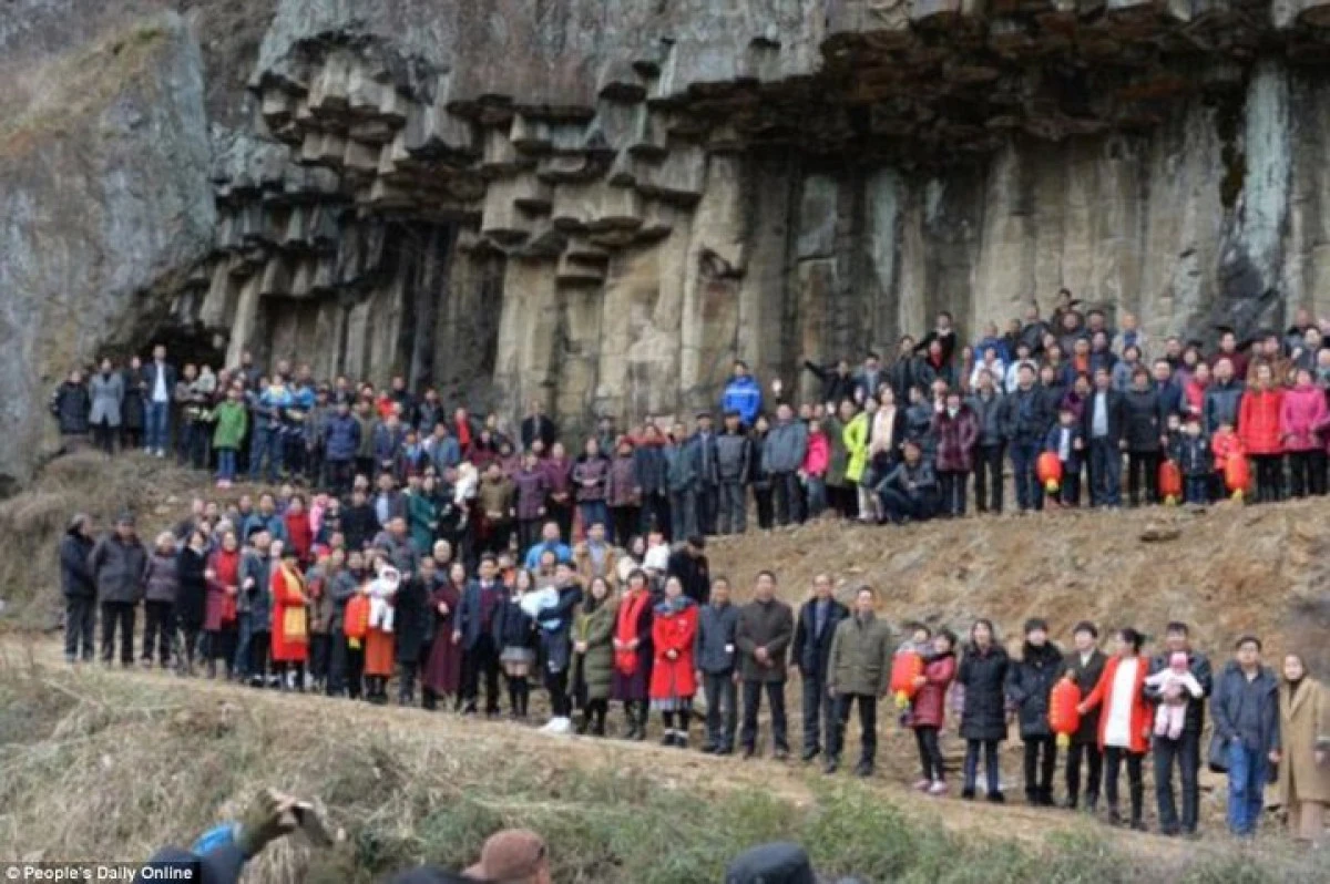 Poză de familie, în China