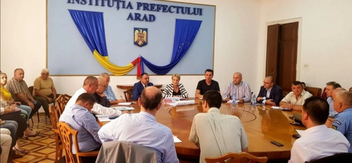 Prefectura Arad a convocat Comitetul Local de Combatere a Bolilor