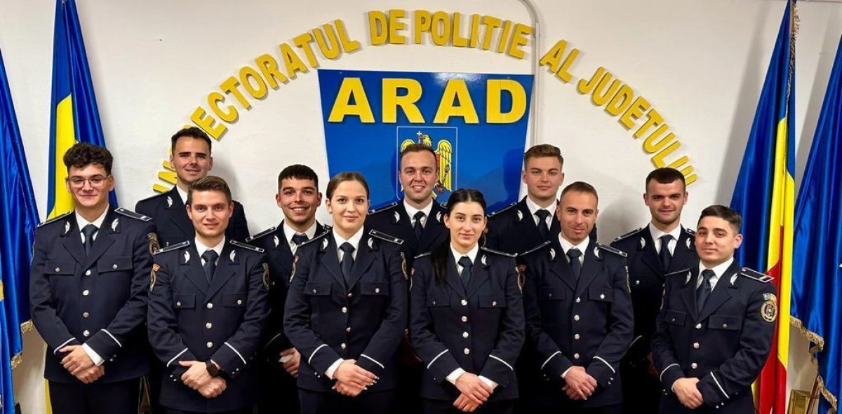 Pregătire de specialitate pentru noii polițiști de la IPJ Arad