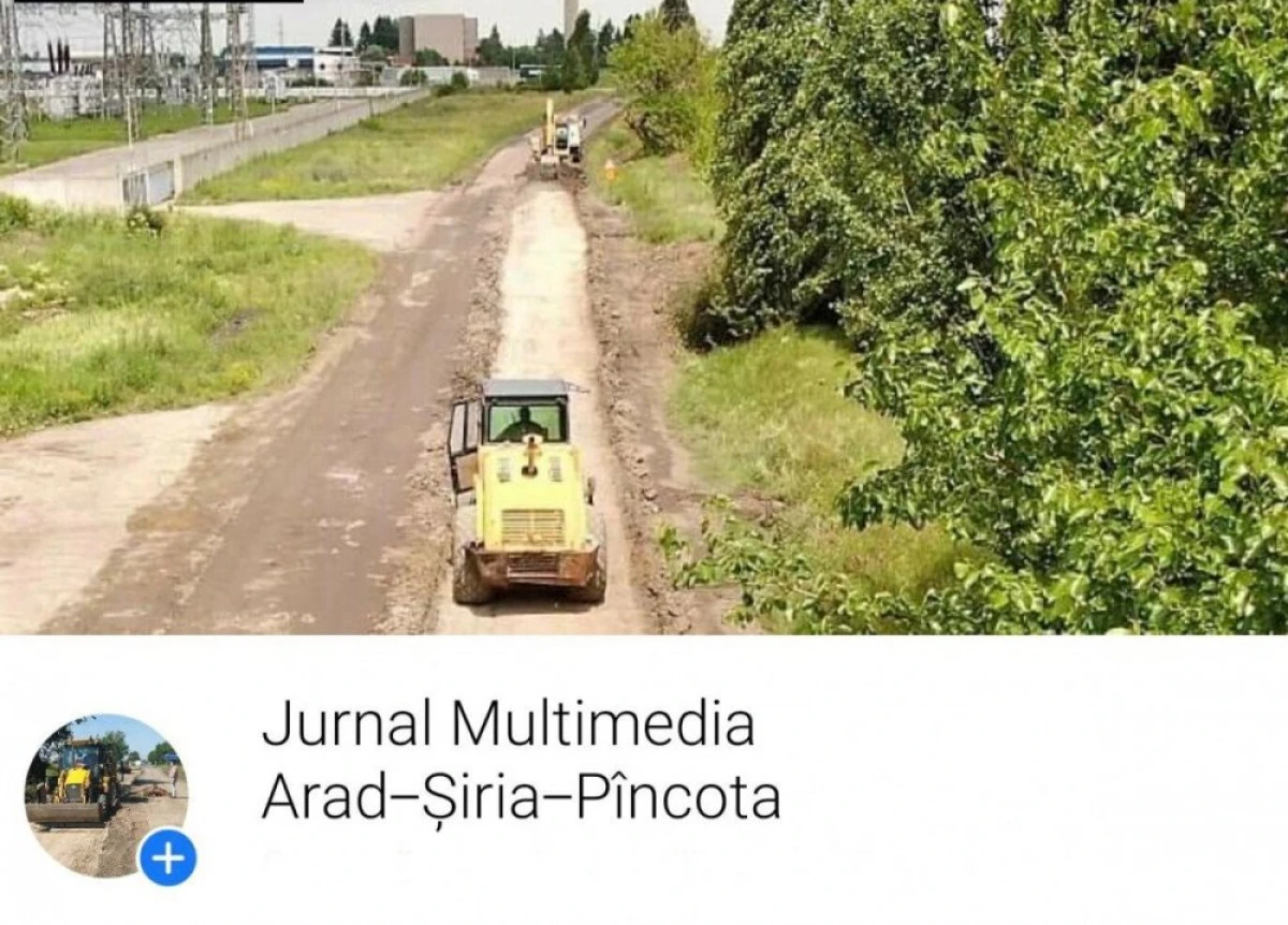 Premieră în România: Consiliul Județean Arad a deschis un jurnal multimedia on-line pentru un drum județean în lucru!