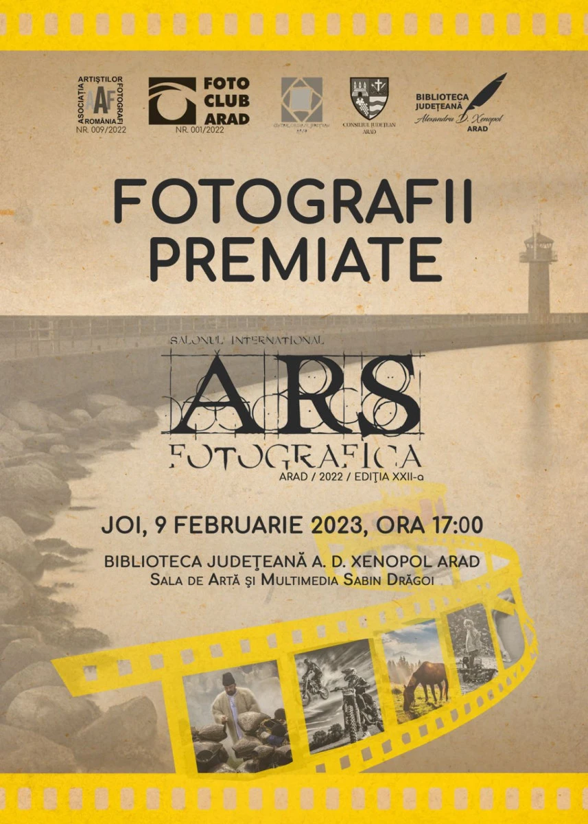 Premiile „Ars Fotografica”, ediția a XXII-a, la Biblioteca Județeană Arad