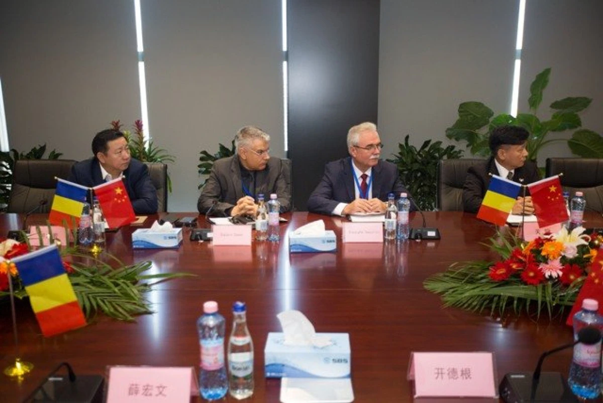 Președintele CCIA Arad, la deschiderea expoziției de produse românești din Suzhou, China