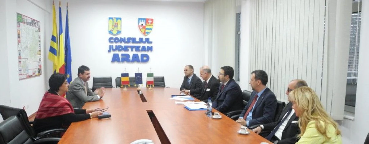 PRESEDINTELE CJA A PRIMIT VIZITA AMBASADORULUI ITALIEI