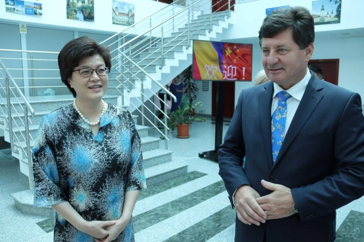 Președintele CJA s-a întâlnit cu ambasadorul Chinei în România